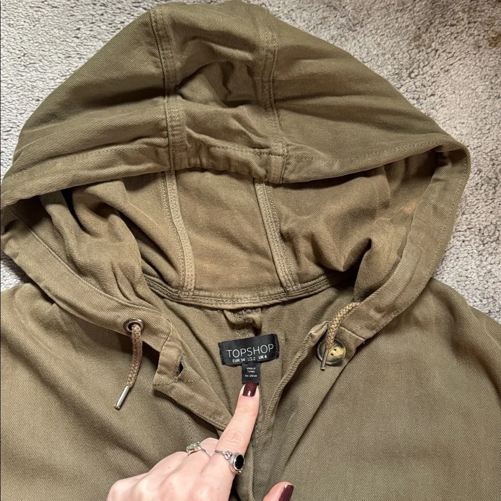 Top Shop Oversized Coat - Picture 4 of 7